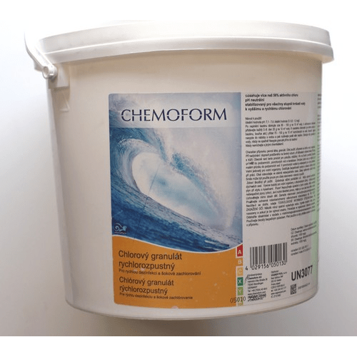 Chlorový granulát rychlorozpustný 5kg - chloršok