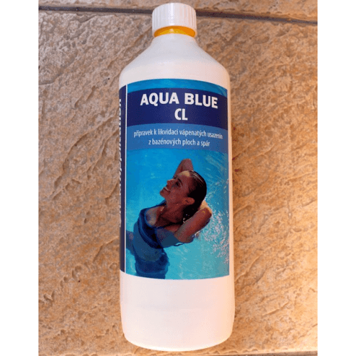 Čistič vápenatých usazenin v bazénu 1l- Aqua Blue CL