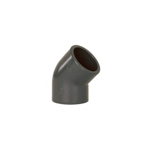 Vagnerpool PVC koleno - úhel 45° - 50mm