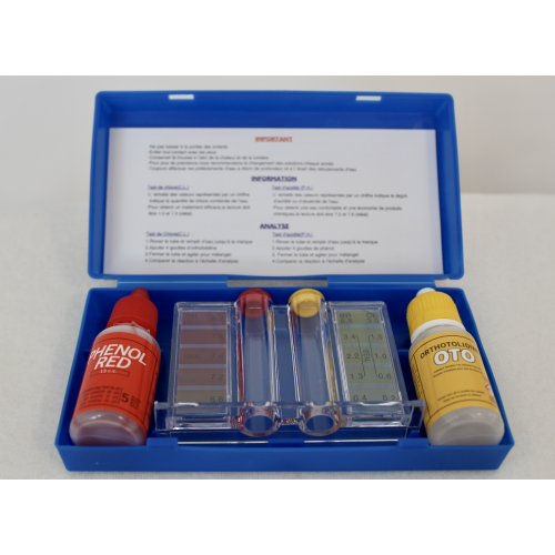Vagnerpool Tester kapičkový (Cl/Ph) - kapkový tester na chlor a pH
