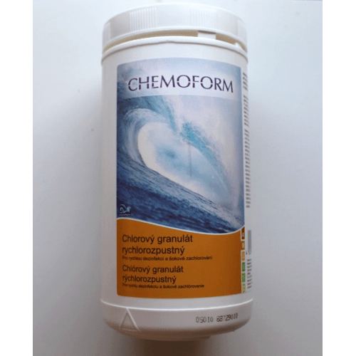 Vyrobce Chlorový granulát rychlorozpustný 1kg - chloršok