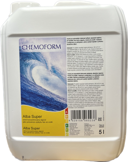 Chemoform Alba super 5l - protiřasový prostředek do bazénu