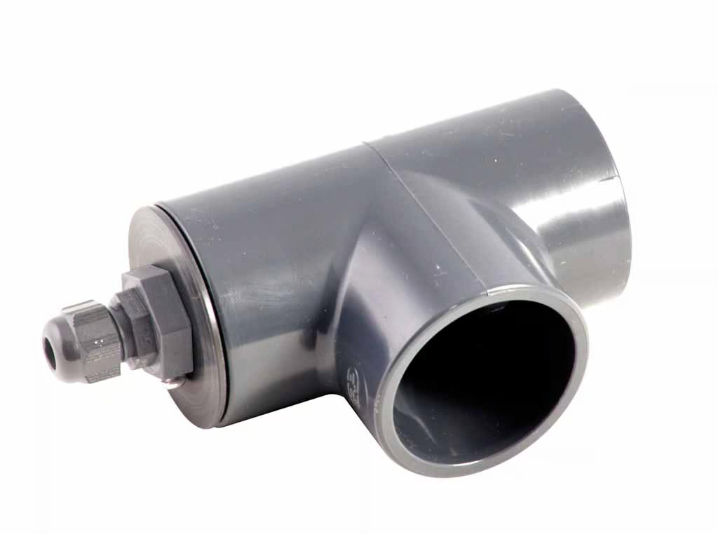 Vagnerpool T-kus 50 mm s jímkou pro snímač teploty - boční