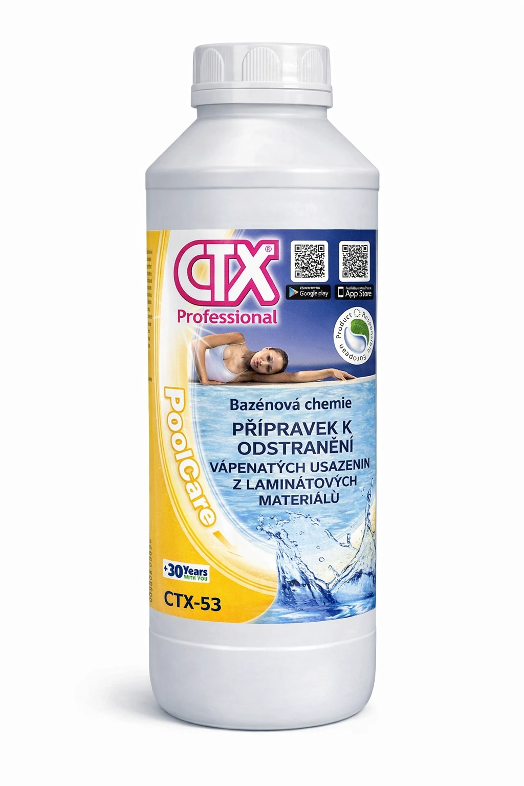 Astralpool CTX-53 odstraňovač vápenatých usazenin 1l