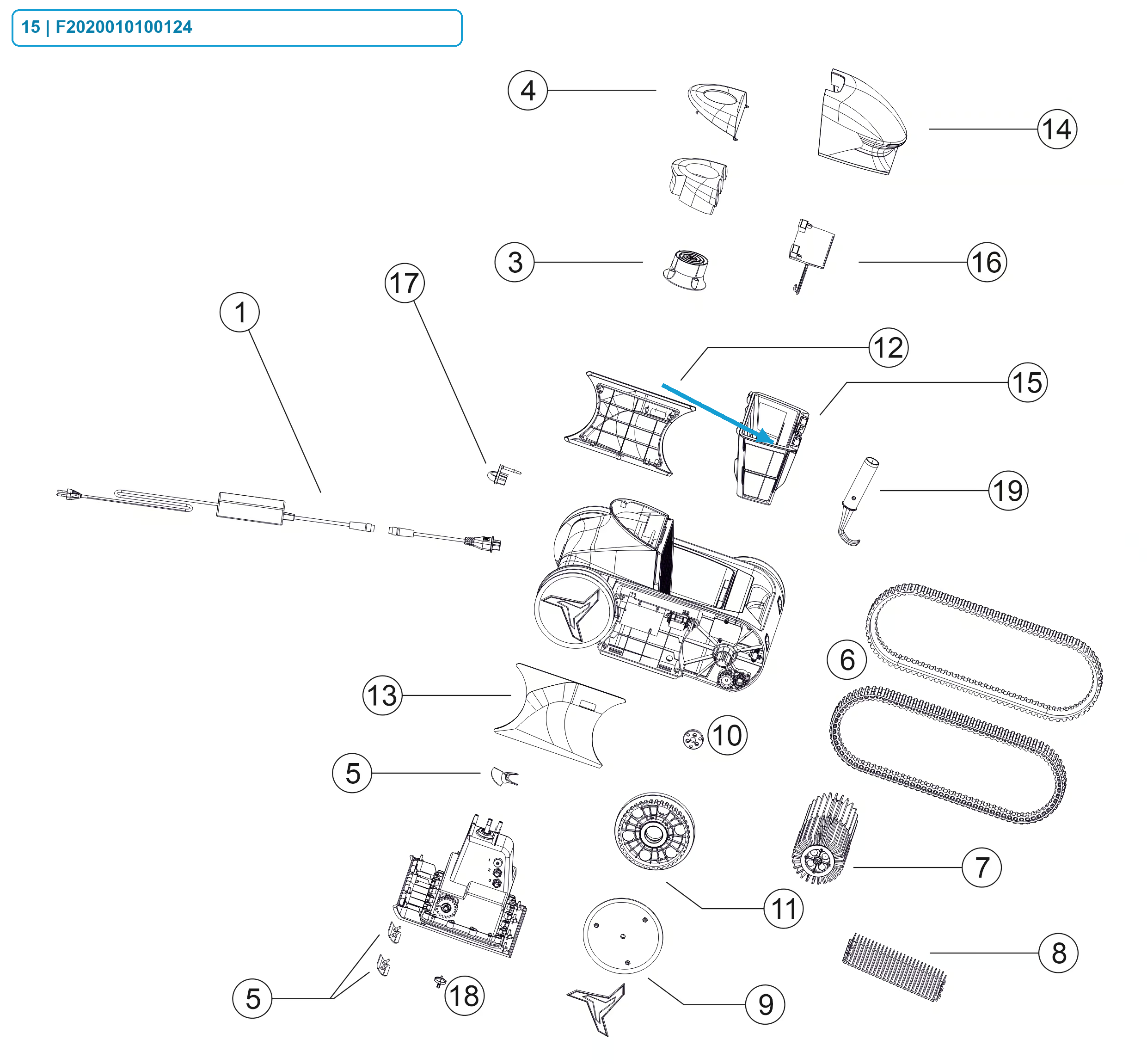 Filtrační koš Fairland X30 / X60 – 100 µm