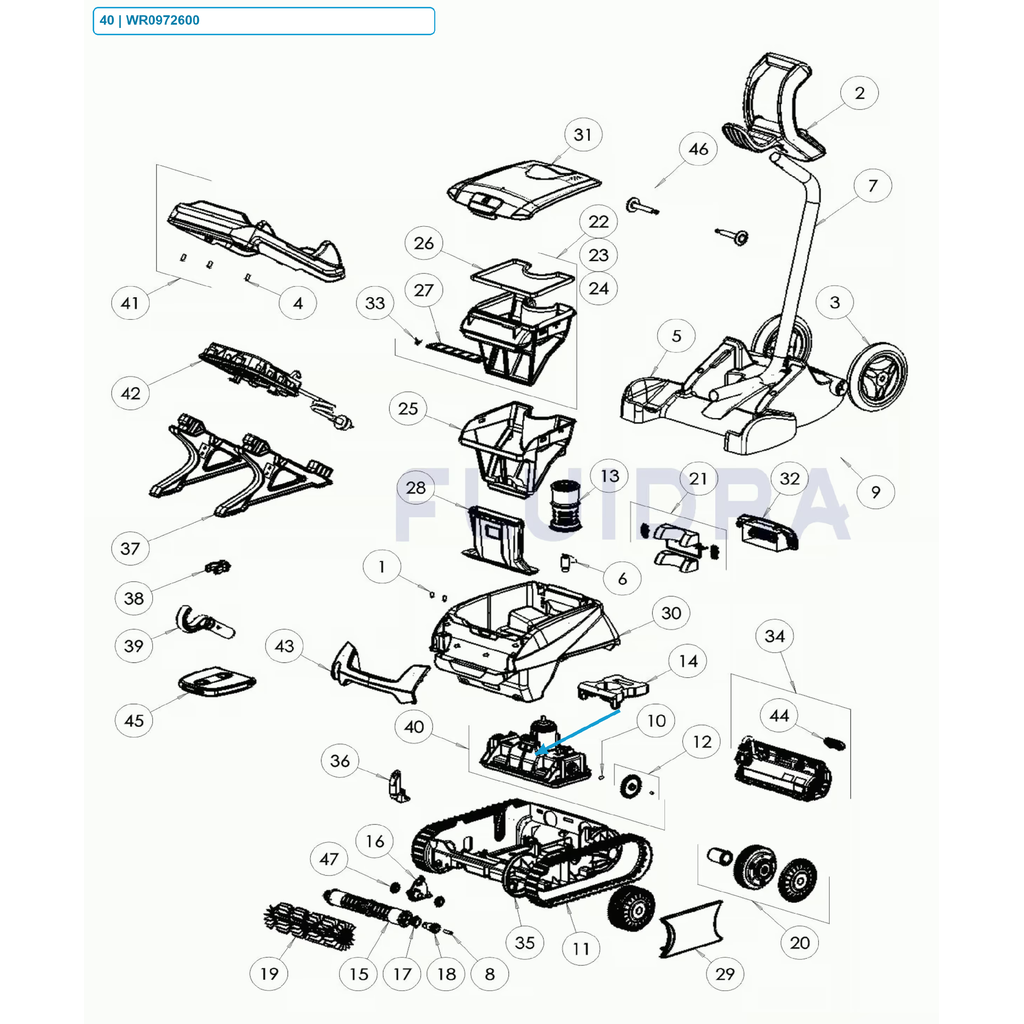 Motorový blok Zodiac FreeRider RF 5400iQ
